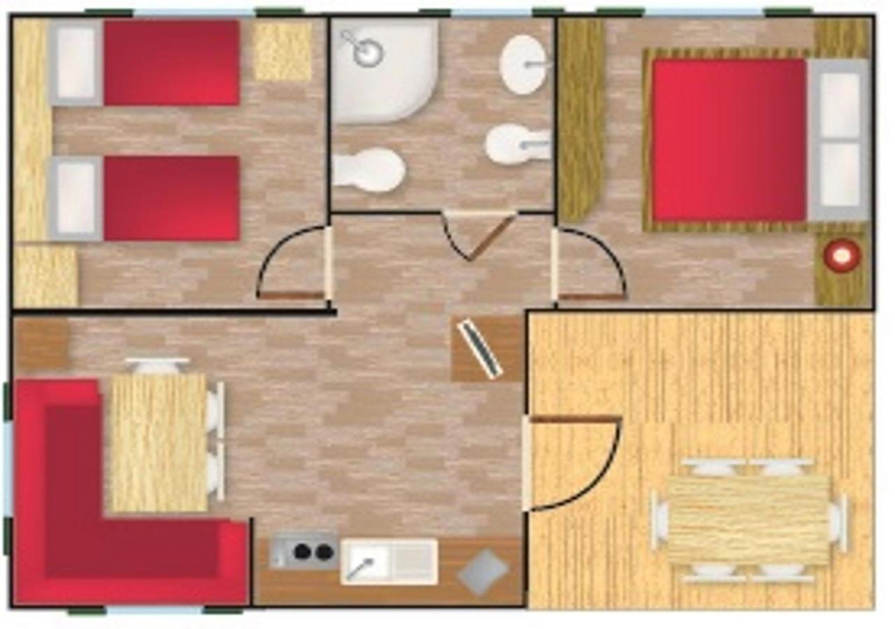 Villa Al Mare Camping - 4 Stelle Кавалино-Трепорти Екстериор снимка